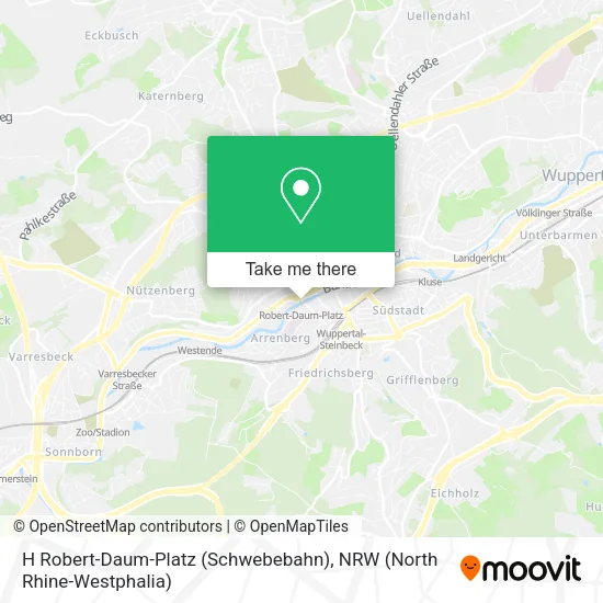 H Robert-Daum-Platz (Schwebebahn) map