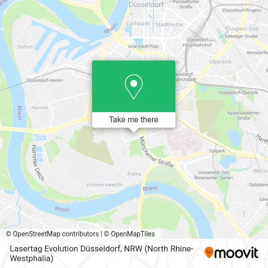 Карта Lasertag Evolution Düsseldorf