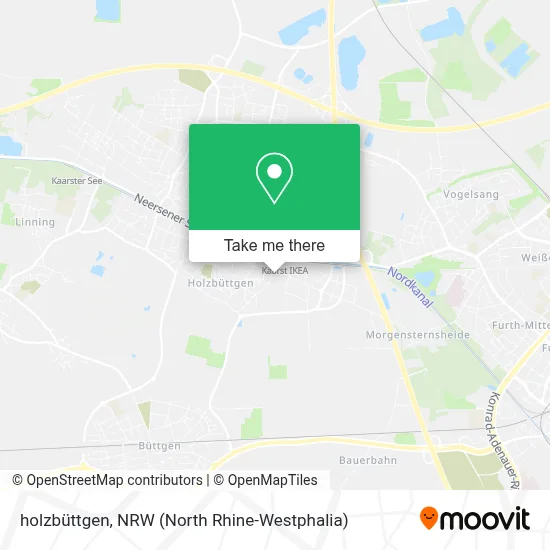 holzbüttgen map