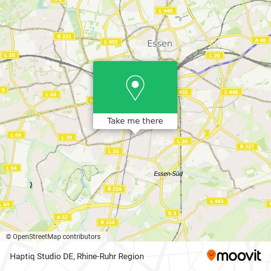 Haptiq Studio DE map