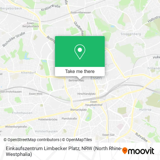 Карта Einkaufszentrum Limbecker Platz