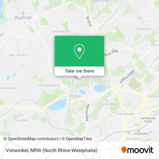 Vohwinkel map