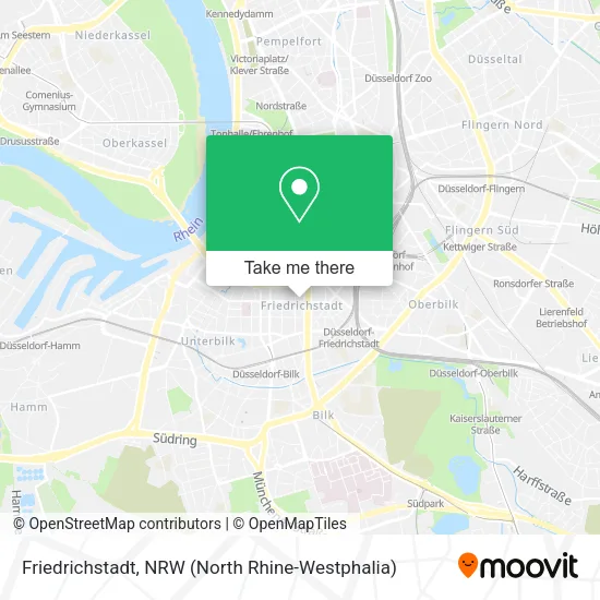 Карта Friedrichstadt