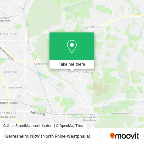 Карта Gerresheim