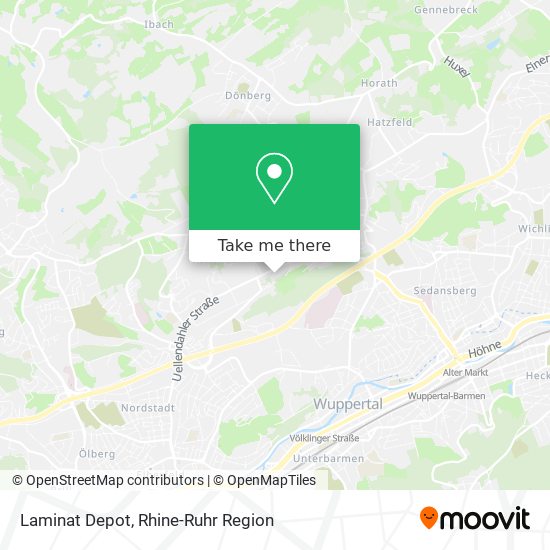 Laminat Depot map