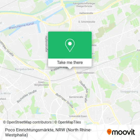 Карта Poco Einrichtungsmärkte