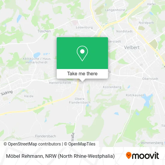 Карта Möbel Rehmann