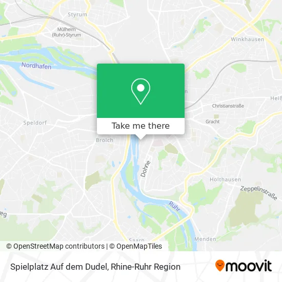 Карта Spielplatz Auf dem Dudel