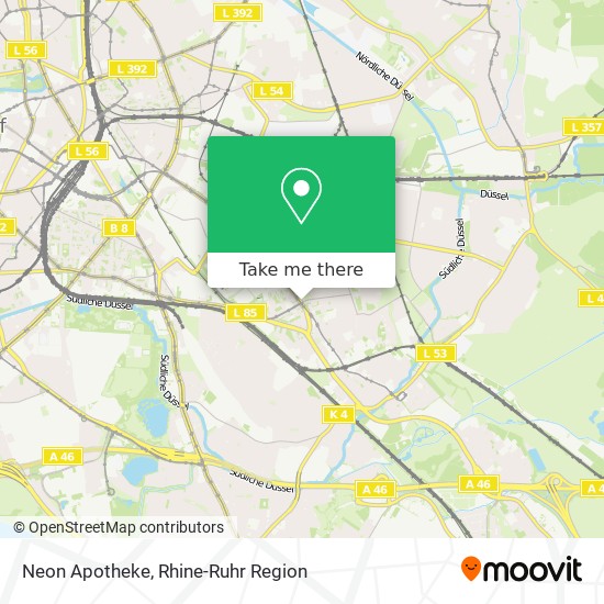 Neon Apotheke map