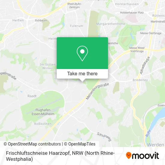 Карта Frischluftschneise Haarzopf