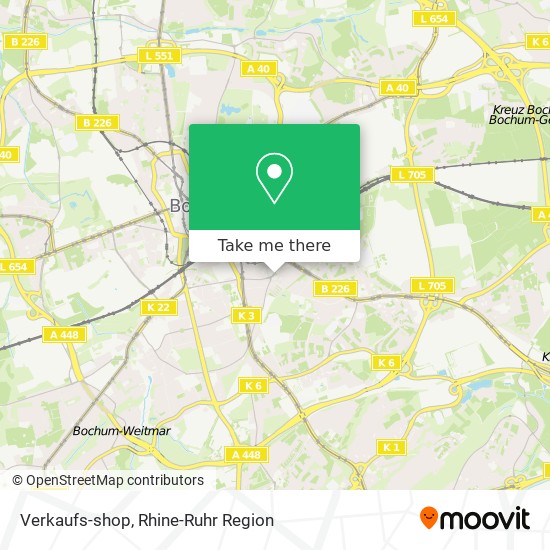 Verkaufs-shop map