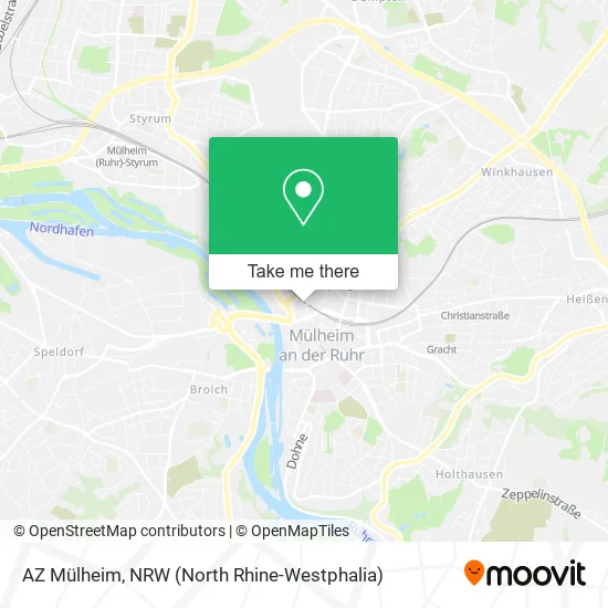Карта AZ Mülheim