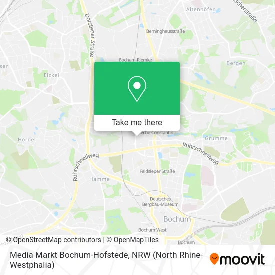 Карта Media Markt Bochum-Hofstede