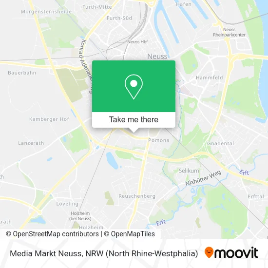 Карта Media Markt Neuss