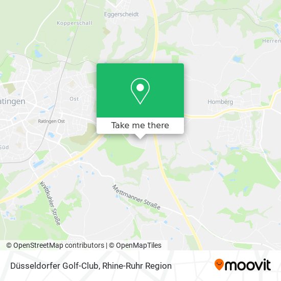 Düsseldorfer Golf-Club map
