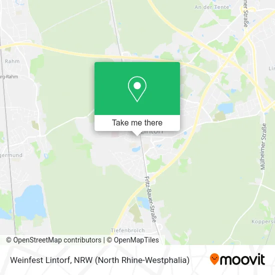 Карта Weinfest Lintorf