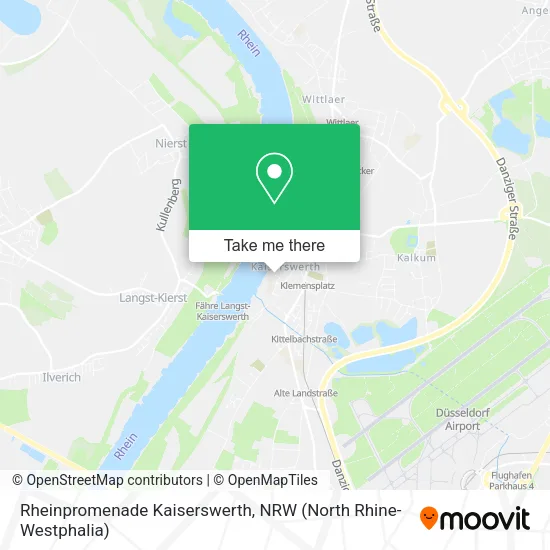 Карта Rheinpromenade Kaiserswerth