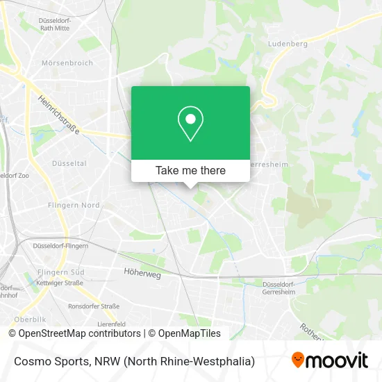 Карта Cosmo Sports