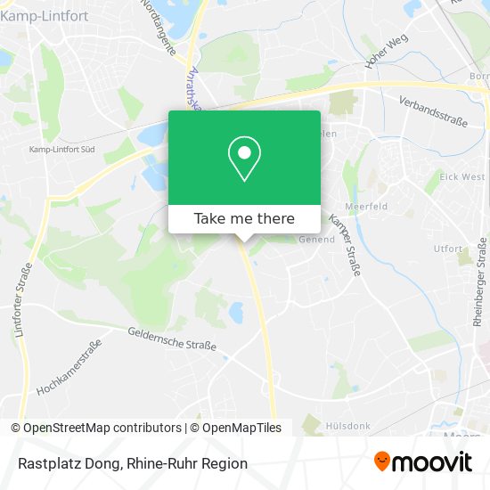 Карта Rastplatz Dong