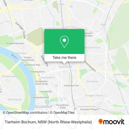 Карта Tierheim Bochum