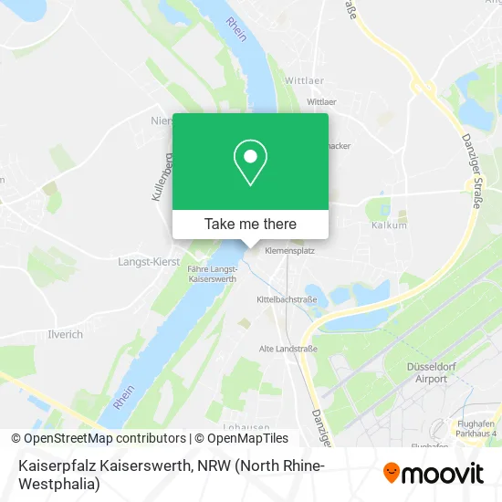Карта Kaiserpfalz Kaiserswerth