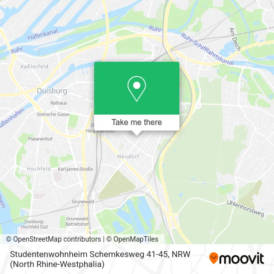 Studentenwohnheim Schemkesweg 41-45 map