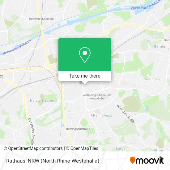 Rathaus map
