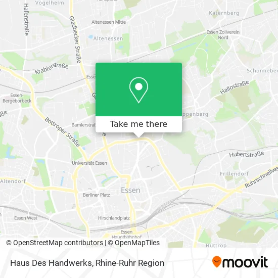 Карта Haus Des Handwerks