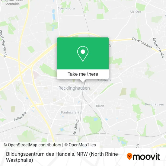 Bildungszentrum des Handels map