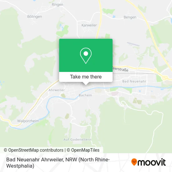 Bad Neuenahr Ahrweiler map