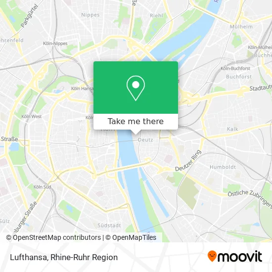 Карта Lufthansa