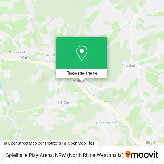 Spielhalle Play-Arena map