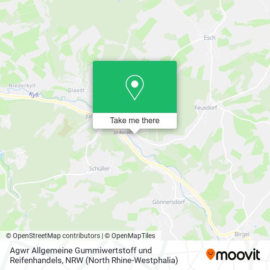 Agwr Allgemeine Gummiwertstoff und Reifenhandels map