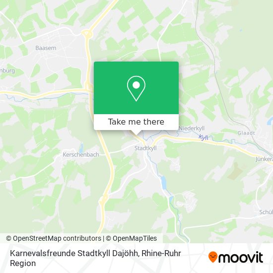 Karnevalsfreunde Stadtkyll Dajöhh map