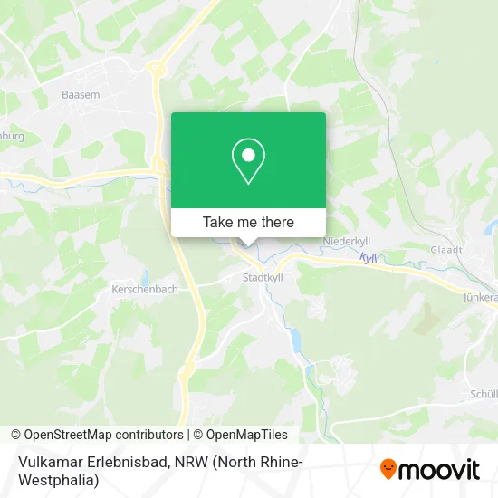 Vulkamar Erlebnisbad map