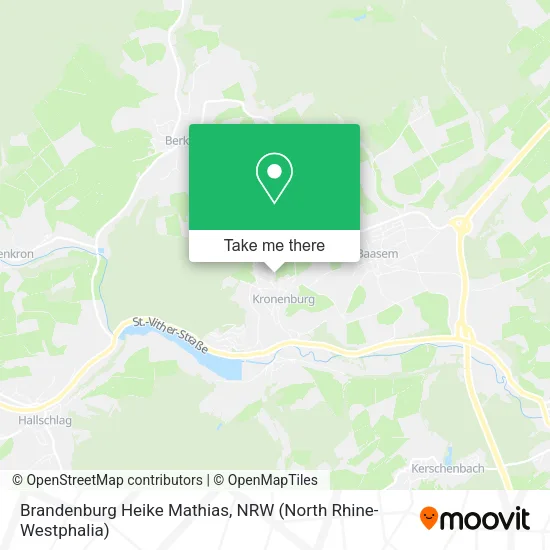 Карта Brandenburg Heike Mathias