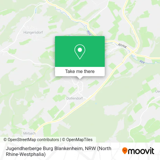 Карта Jugendherberge Burg Blankenheim