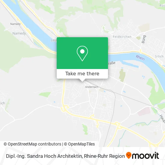Карта Dipl.-Ing. Sandra Hoch Architektin