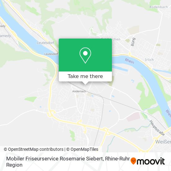 Mobiler Friseurservice Rosemarie Siebert map