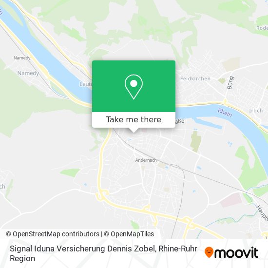 Signal Iduna Versicherung Dennis Zobel map