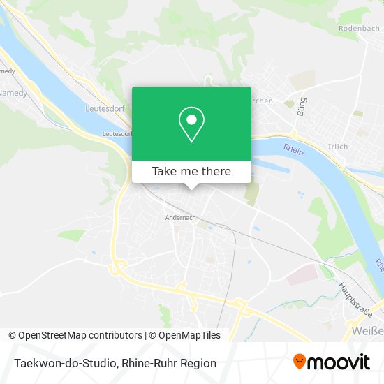 Taekwon-do-Studio map