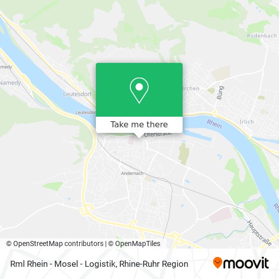 Rml Rhein - Mosel - Logistik map