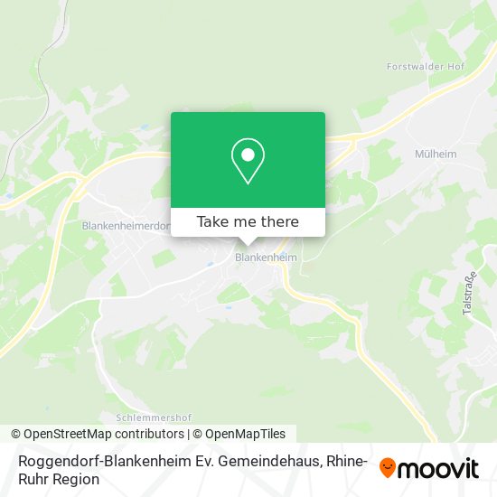 Roggendorf-Blankenheim Ev. Gemeindehaus map