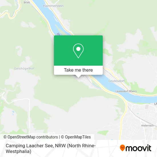 Карта Camping Laacher See