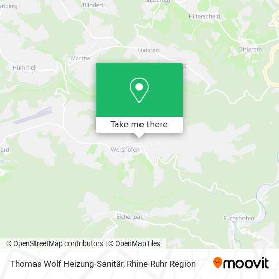 Thomas Wolf Heizung-Sanitär map