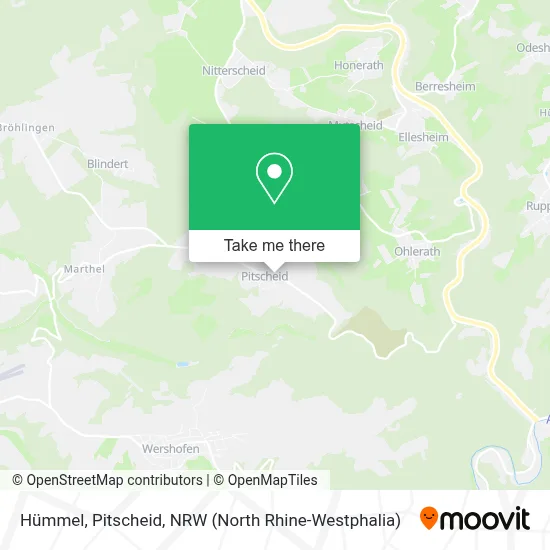 Hümmel, Pitscheid map