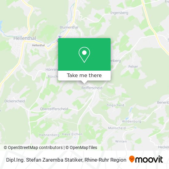 Dipl.Ing. Stefan Zaremba Statiker map