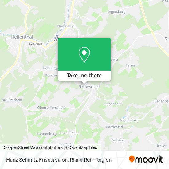 Hanz Schmitz Friseursalon map
