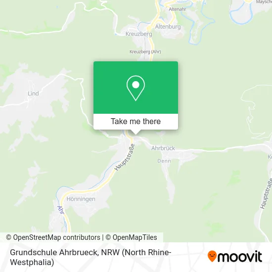Карта Grundschule Ahrbrueck