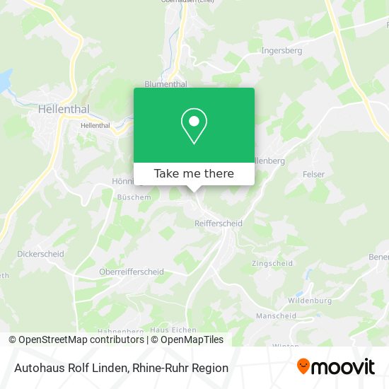 Autohaus Rolf Linden map